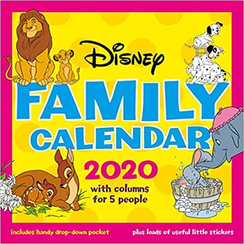 ダウンロード  Disney Classics 2020 Mums Family Organiser Calendar - Official Square Wall Format Calendar 本