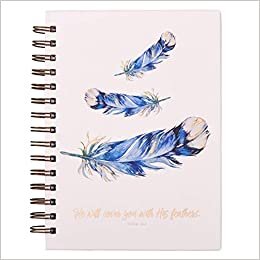 Christian Art Gifts Christian Art Gifts Large Hardcover Notebook/Journal He Will Cover You – Psalm 31:4 Bible Verse Inspirational Wire Bound Spiral Notebook w/192 Lined Pages, 6” x 8.25” تكوين تحميل مجانا Christian Art Gifts تكوين