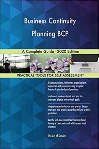 اقرأ Business Continuity Planning BCP A Complete Guide - 2020 Edition الكتاب الاليكتروني 