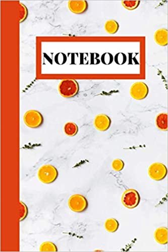 ダウンロード  NOTEBOOK: Cute Citrus Notebook Blank Lined 本