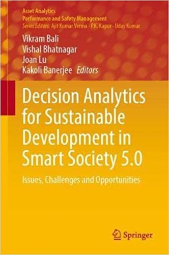 Decision Analytics for Sustainable Development in Smart Society 5.0: Issues, Challenges and Opportunities