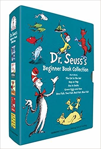تحميل مجموعة من Dr. Seuss المبتدئ Book (Cat In The Hat ، واحد اثنين من صيد الأسماك ، والأخضر وبيض هام ، على Pop الهيب هوب ، Fox في الجوارب)