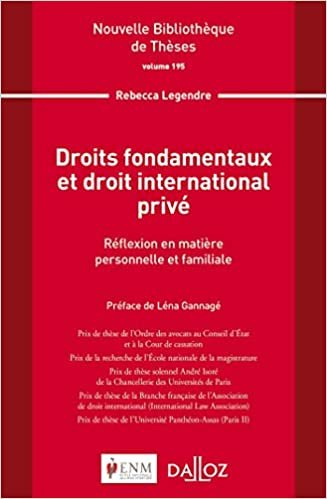 indir Droits fondamentaux et droit international privé. Volume 195 - 1re ed. (Nouvelle Bibliothèque de Thèses)