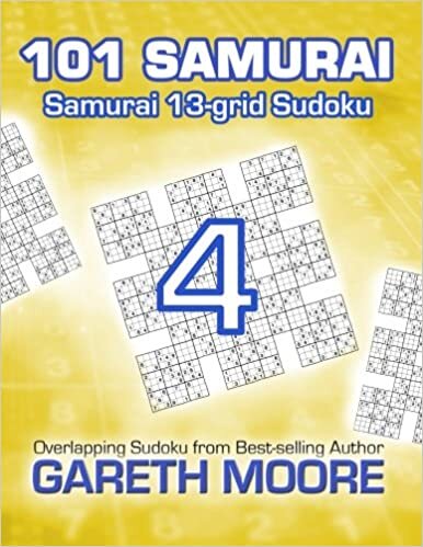 اقرأ Samurai 13-grid Sudoku 4: 101 Samurai الكتاب الاليكتروني 