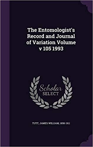 The Entomologist's Record and Journal of Variation Volume v 105 1993 indir