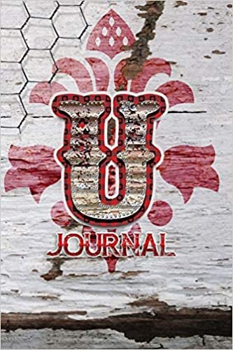 indir U Journal: Letter U Initial Monogram Lined Notebook