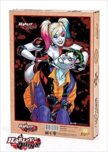 Harley Quinn - Joker Loves Harley Ahşap Puzzle 500 Parça (KOP-HQ062 - D) indir