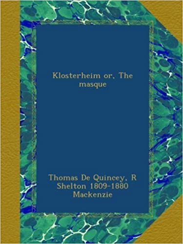 Klosterheim or, The masque indir