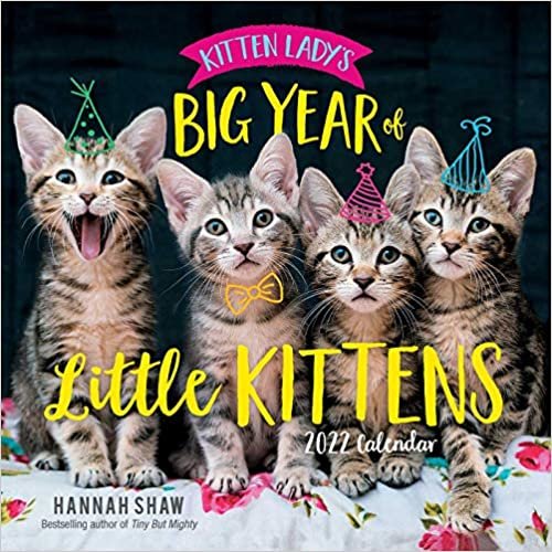 Kitten Lady's Big Year of Little Kittens 2022 Wall Calendar (Volume 2)