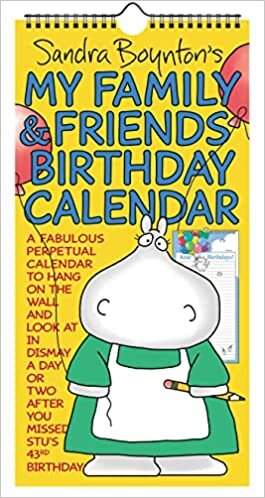 ダウンロード  My Family & Friends Birthday Perpetual Calendar 本
