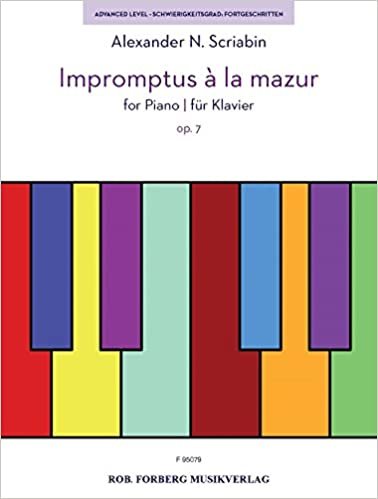 Impromptus à la mazur op. 7 for Piano indir
