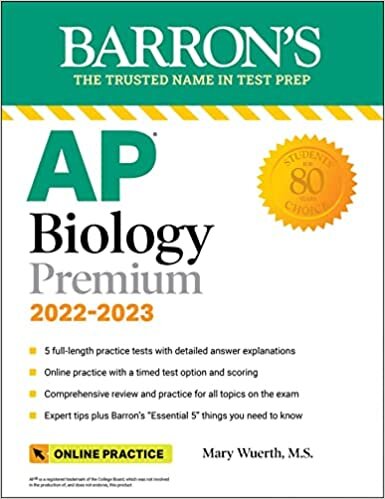 اقرأ AP Biology Premium, 2022-2023: 5 Practice Tests + Comprehensive Review + Online Practice الكتاب الاليكتروني 
