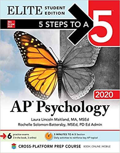 5 Steps to a 5: AP Psychology 2020 Elite Student Edition indir