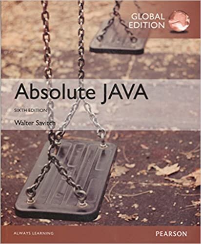 Walter Savitch Absolute Java, Global Edition تكوين تحميل مجانا Walter Savitch تكوين