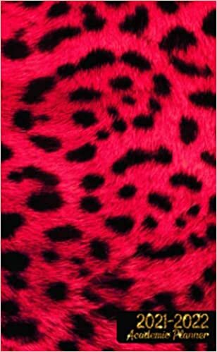 indir 2021-2022 Academic Pocket Planner: 1 Academic Year (July 2021 - June 2022) Pink &amp; Black Leopard Pocket Size Weekly And Monthly Agenda Organizer &amp; ... And Student 4”×6.5” Size Easy For Purse
