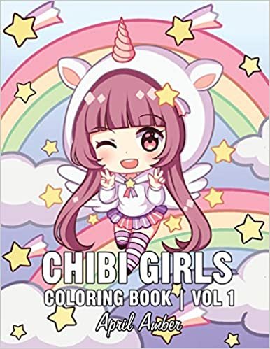  بدون تسجيل ليقرأ Chibi Girls Coloring Book: For Kids with Cute Lovable Kawaii Characters In Fun Fantasy Anime, Manga Scenes