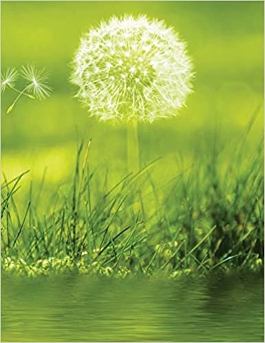 Dandelion Green Sketchbook: Blank Art Sketch Pad Journal Notebook: Volume 44 (Go Green 150 Sketch) indir