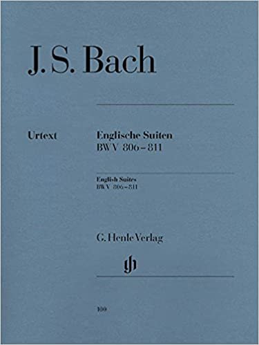 English Suites  BWV 806-811 - piano - (HN 100)