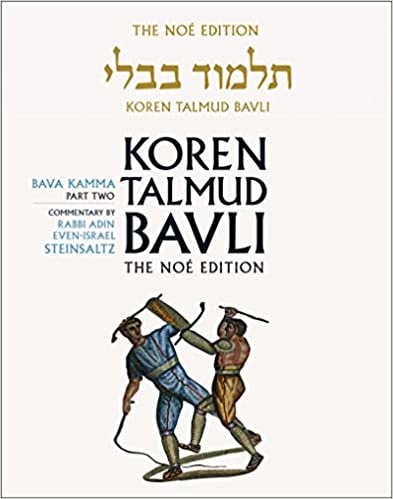 Koren Talmud Bavli: v. 24: Bava Kamma Part 2, English (Koren Talmud Bavli the Noé Edition) indir