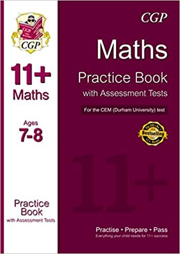 ダウンロード  11+ Maths Practice Book with Assessment Tests (Age 7-8) for the CEM Test 本