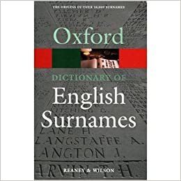 P. H. Reaney Oxford Dictionary of English Surnames by P. H. Reaney - Paperback تكوين تحميل مجانا P. H. Reaney تكوين