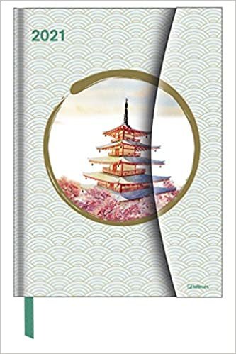 Japanese Papers 2021 - Diary - Buchkalender - Taschenkalender - Kunstkalender - 16x22: Magneto Diary indir