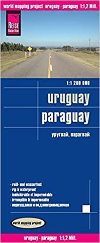Uruguay & Paraguay rkh r/v (r) wp GPS: world mapping project indir