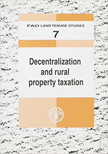 اقرأ decentralization و القروية ملكية taxation (fao Land tenure الدراسات) الكتاب الاليكتروني 
