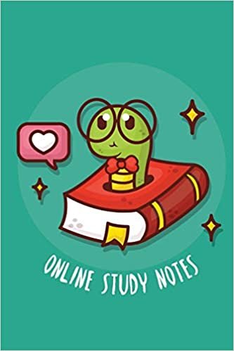indir Online Study Notes: Lecture and Reading Notebook for Taking Notes In School - Online Education - Online Student