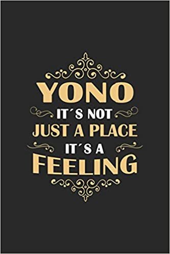 Yono Its not just a place its a feeling: Japan - notebook - 120 pages - dot grid