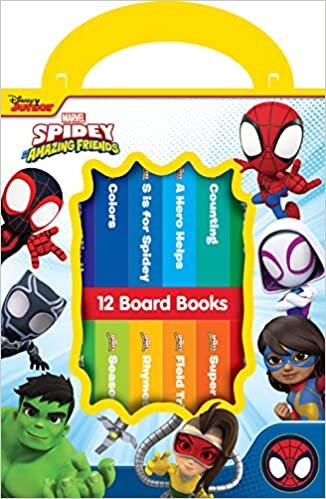 اقرأ Disney Junior Marvel Spidey and His Amazing Friends: 12 Board Books: 12 Board Books الكتاب الاليكتروني 
