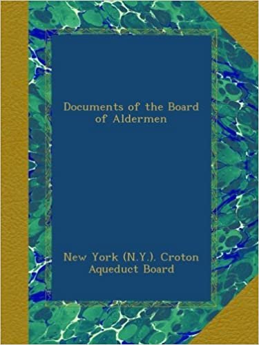 indir Documents of the Board of Aldermen
