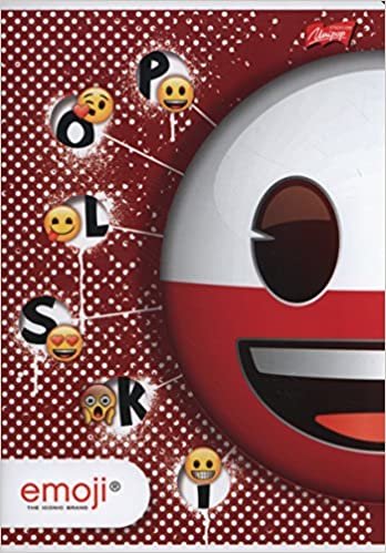 Zeszyt A5 w linie 60 kartek Emoji Polski indir