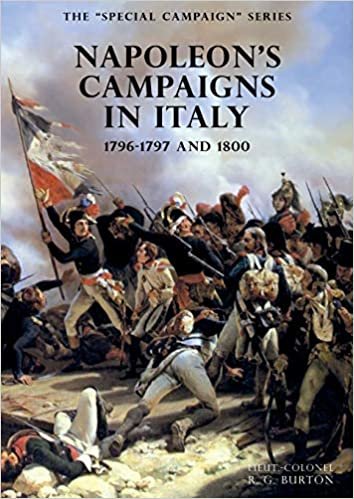 The SPECIAL CAMPAIGN SERIES: NAPOLEON'S CAMPAIGNS IN ITALY : 1796-1797 and 1800 indir
