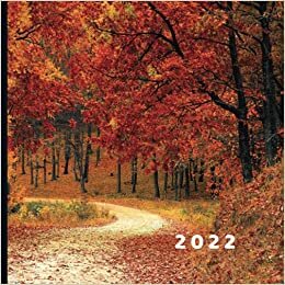 2022: January 2022 - December 2022 | 12 Month Calendar | Monthly Photo Calendar | Monthly Calendar with U.S./UK/ Canadian/Christian/Jewish/Muslim Holidays | Autumn Forest Photo Book indir