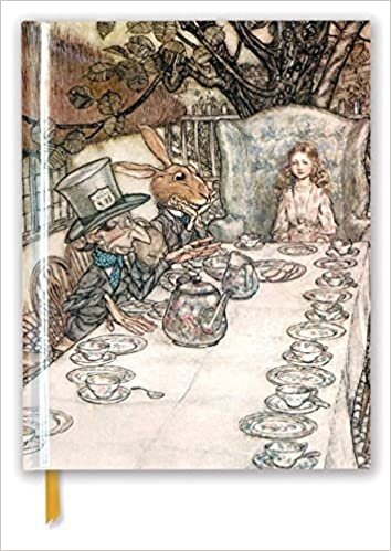 indir Rackham. Alice in Wonderland Tea Party (Blank Sketc.h Book) (Luxury Sketc.h Books) (Premium Skizzenbuch)