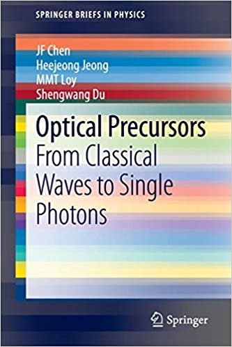 اقرأ Optical Precursors: From Classical Waves to Single Photons الكتاب الاليكتروني 
