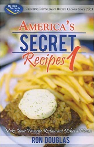 تحميل America&#39;s Secret Recipes 1: Make Your Favorite Restaurant Dishes at Home by Ron Douglas (2009) Paperback