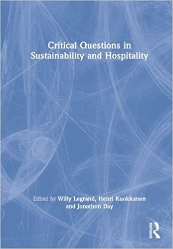 تحميل Critical Questions in Sustainability and Hospitality