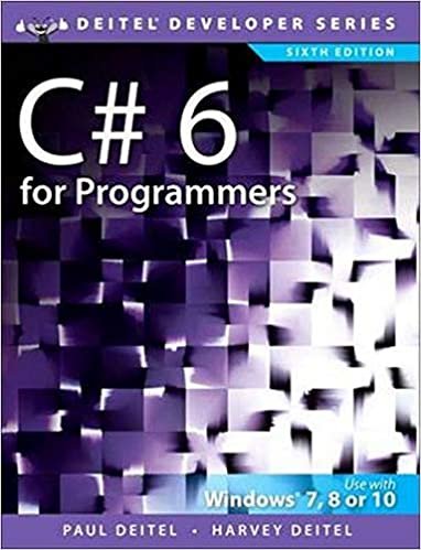C# 6 for Programmers (Deitel Developer) indir