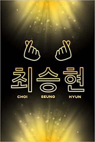 indir 최승현 Choi Seung Hyun: Big Bang Group Member T.O.P Korean Name Finger Hearts 100 Page 6 x 9&quot; Blank Lined Notebook Kpop Merch Journal Book for VIP Fandom