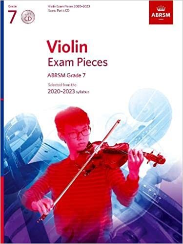 تحميل Violin Exam Pieces 2020-2023, ABRSM Grade 7, Score, Part &amp; CD: Selected from the 2020-2023 syllabus