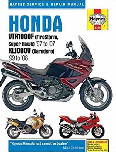 Honda VTR1000F (Firestorm, Superhawk) & Xl1000V (V indir