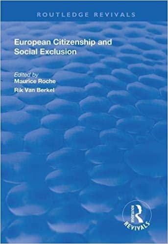 European Citizenship and Social Exclusion (Routledge Revivals) ダウンロード