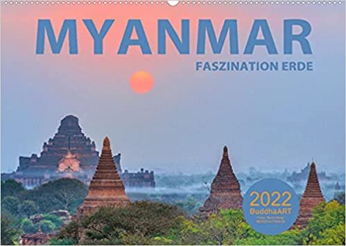 ダウンロード  MYANMAR - Faszination Erde (Wandkalender 2022 DIN A2 quer): Das goldene Land im Fokus (Monatskalender, 14 Seiten ) 本