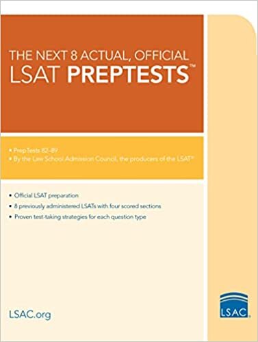 تحميل The Next 8 Actual, Official LSAT Preptests