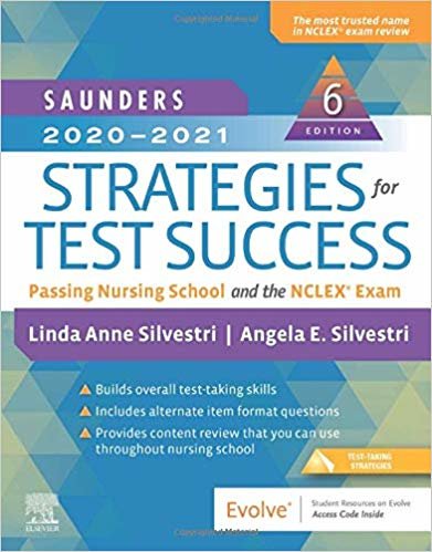 تحميل Saunders 2020-2021 Strategies for Test Success: Passing Nursing School and the NCLEX Exam