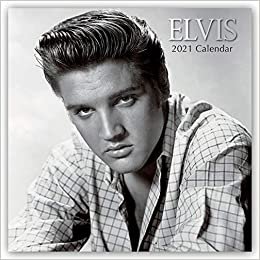 Elvis 2021 - 16-Monatskalender: Original The Gifted Stationery Co. Ltd [Mehrsprachig] [Kalender] (Wall-Kalender) indir