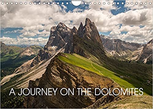 A JOURNEY ON THE DOLOMITES (Wall Calendar 2023 DIN A4 Landscape): Beautiful Dolomites mountain landscapes (Monthly calendar, 14 pages )