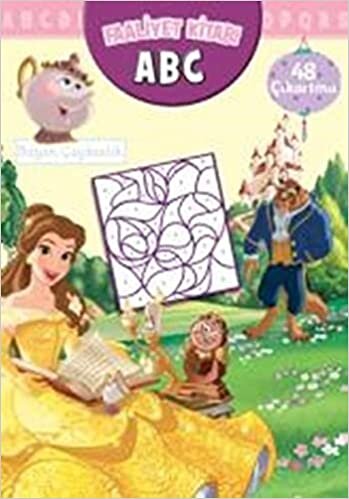 indir Disney Prenses Faaliyet Kitabı ABC: 48 Çıkartma